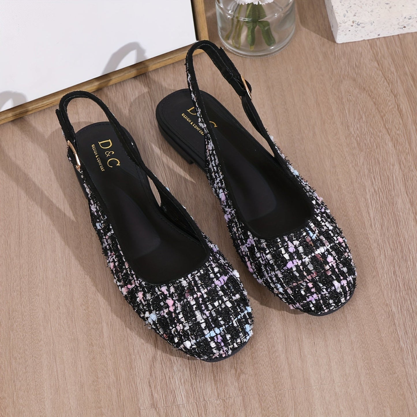 Ballerina's met slingback en vierkante neus: comfort en stijl in één | Shop de perfecte schoenen voor elke gelegenheid afbeelding 11