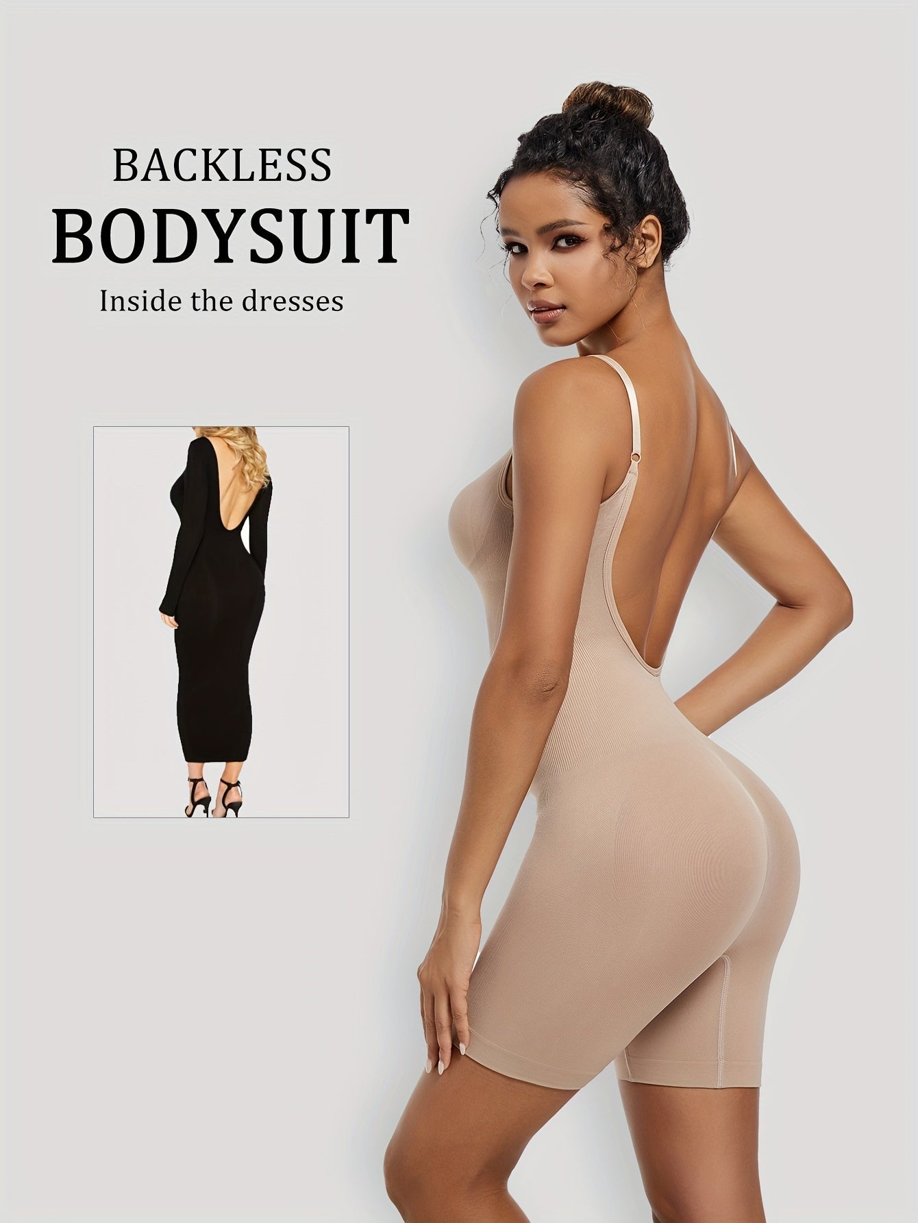 Sophie Naadloze Bodysuit: Comfortabele en Flatterende Figuuraccentuatie met Hoogwaardige Katoenmix afbeelding 2