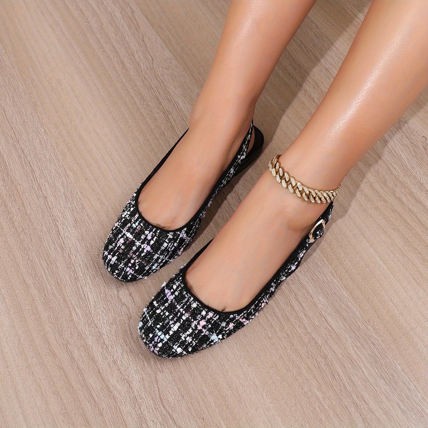 Ballerina's met slingback en vierkante neus: comfort en stijl in één | Shop de perfecte schoenen voor elke gelegenheid afbeelding 5