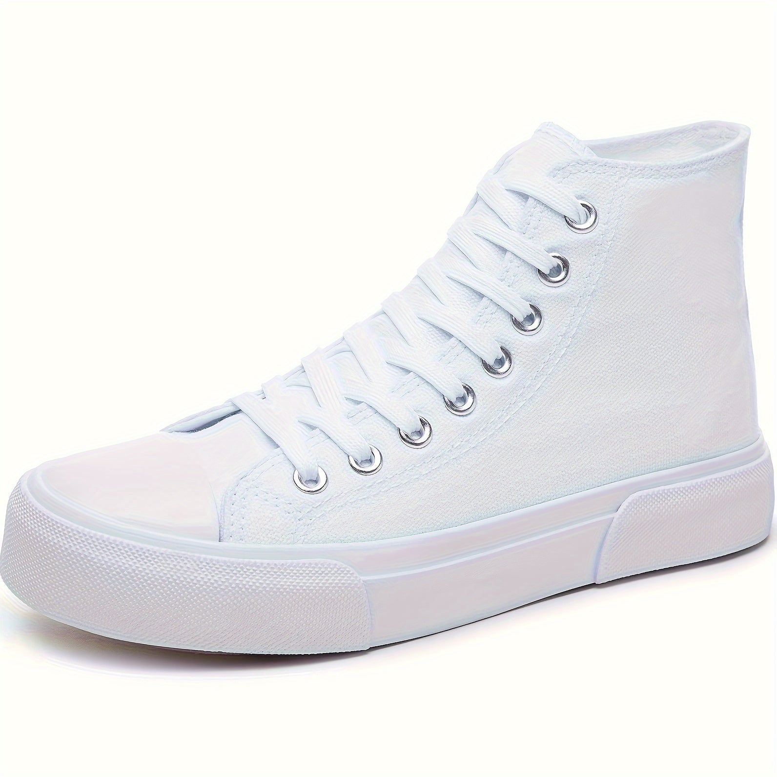 Casual canvas sneakers met rubberen zool afbeelding 8