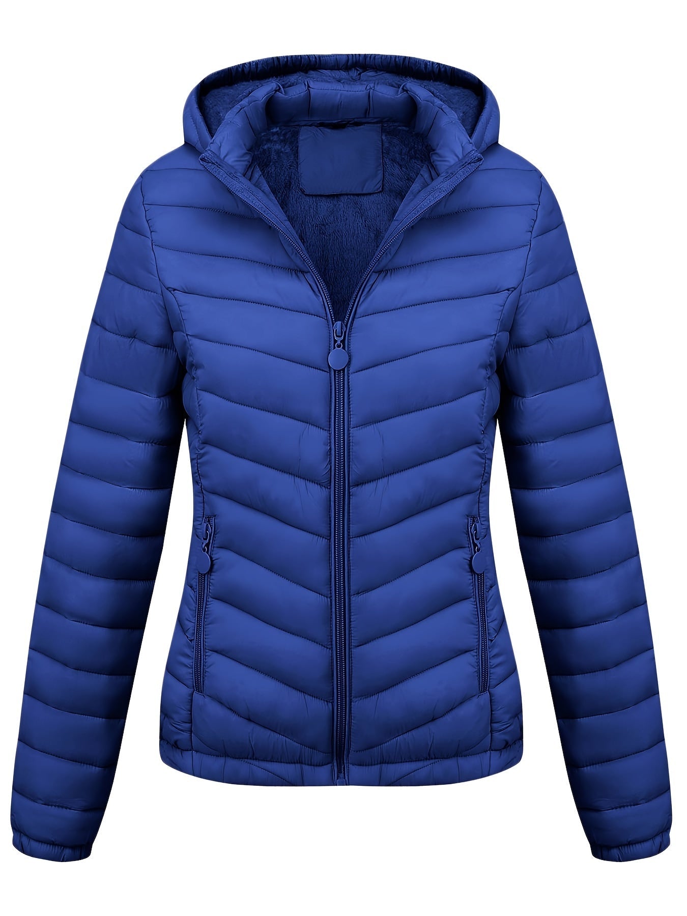 Stijlvolle en Comfortabele Puffy Hoodie Jas van Zachte Katoenmix | Herfst & Winter Essentieel afbeelding 4