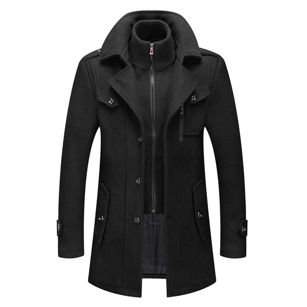 Stijlvolle tweedelige heren winterjas: optimale warmte en comfort afbeelding 10