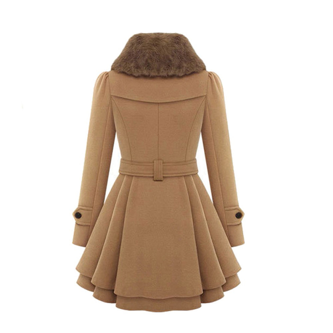 Nina | Warme lange winterjas voor dames