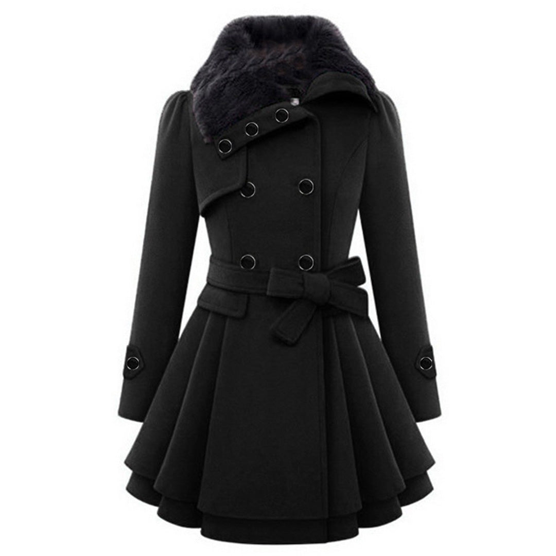 Nina | Warme lange winterjas voor dames