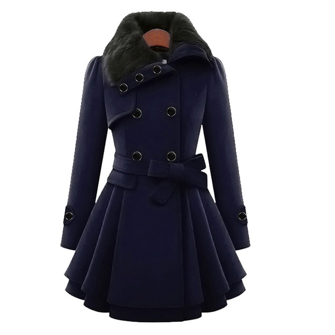 Nina | Warme lange winterjas voor dames