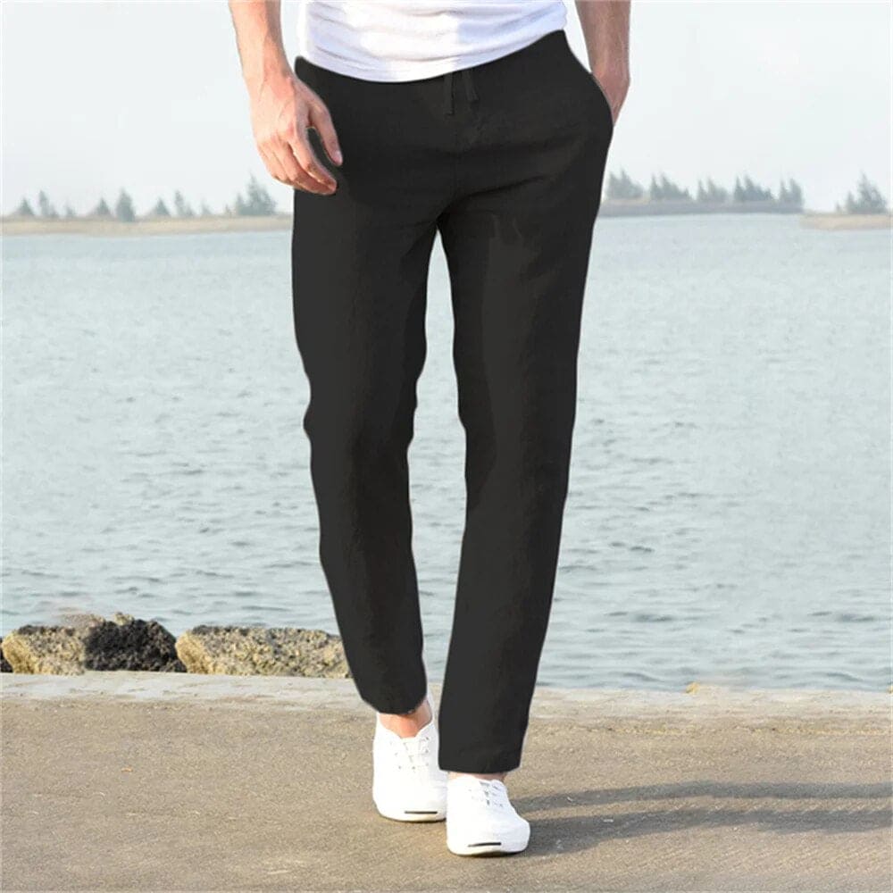 Stijlvolle heren casual broek van luxe katoenmix - comfortabel en veelzijdig! afbeelding 12