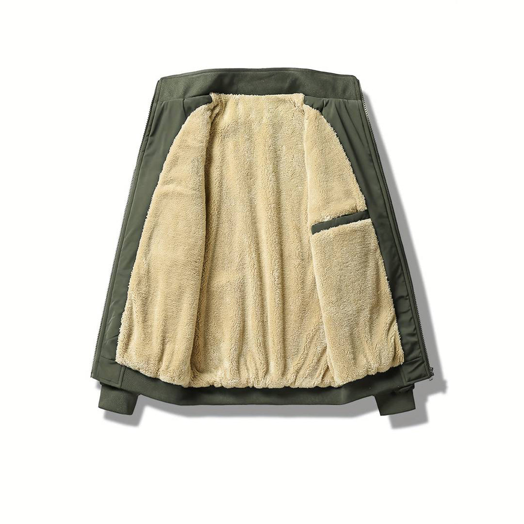 Stijlvolle en warme heren winterjas van premium katoenmix | Waterafstotend en isolerend | Perfect voor koude omstandigheden afbeelding 2