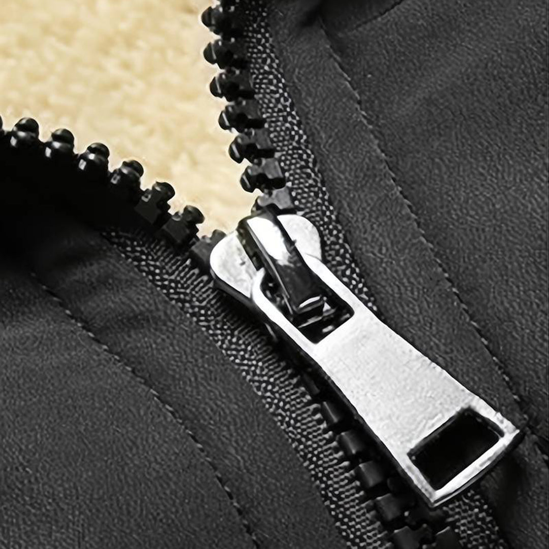 Stijlvolle en warme heren winterjas van premium katoenmix | Waterafstotend en isolerend | Perfect voor koude omstandigheden afbeelding 8