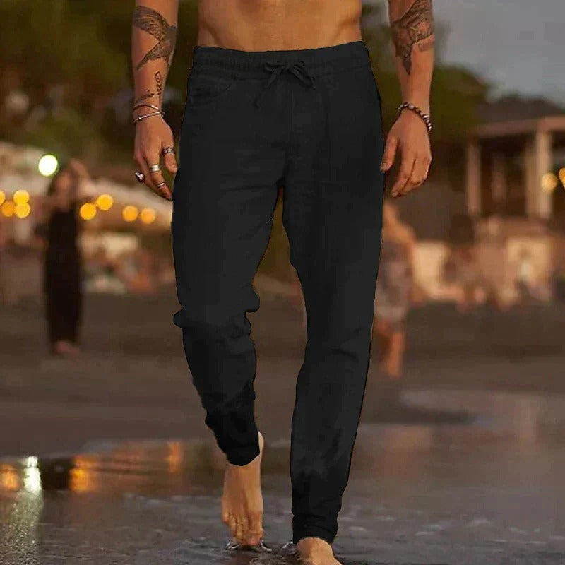 Piet | Stijlvolle Heren Linnen Broek