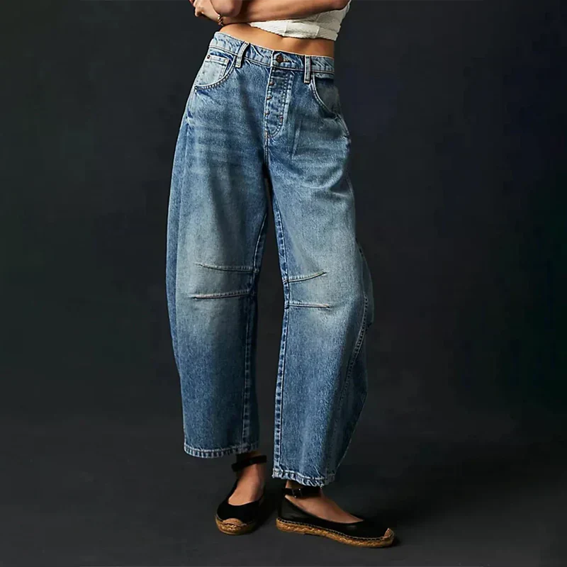 Lara | Comfortabele jeans met wijde pijpen