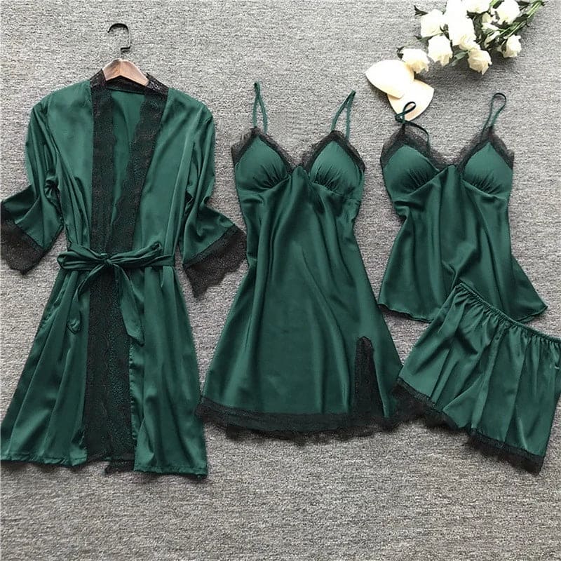 Lara | Satijnen pyjama set