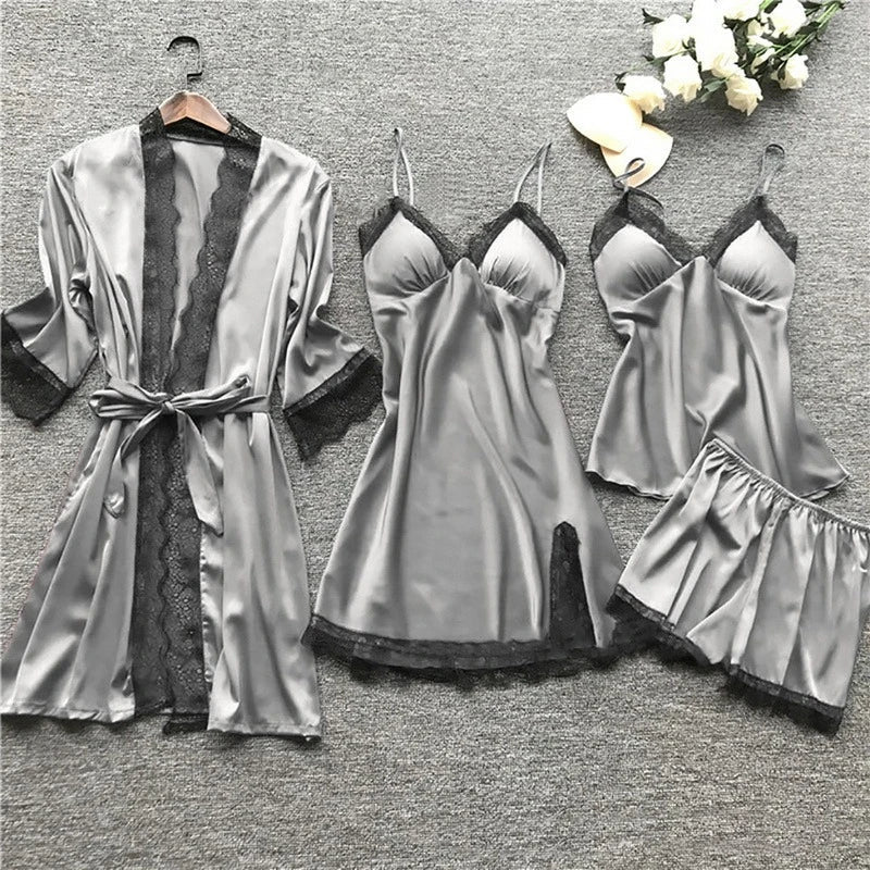 Lara | Satijnen pyjama set