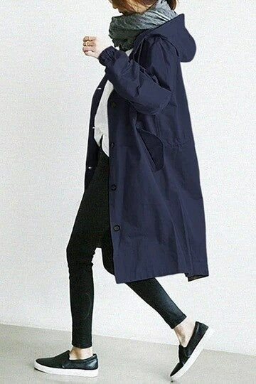Nina | Stijlvolle waterdichte trenchcoat