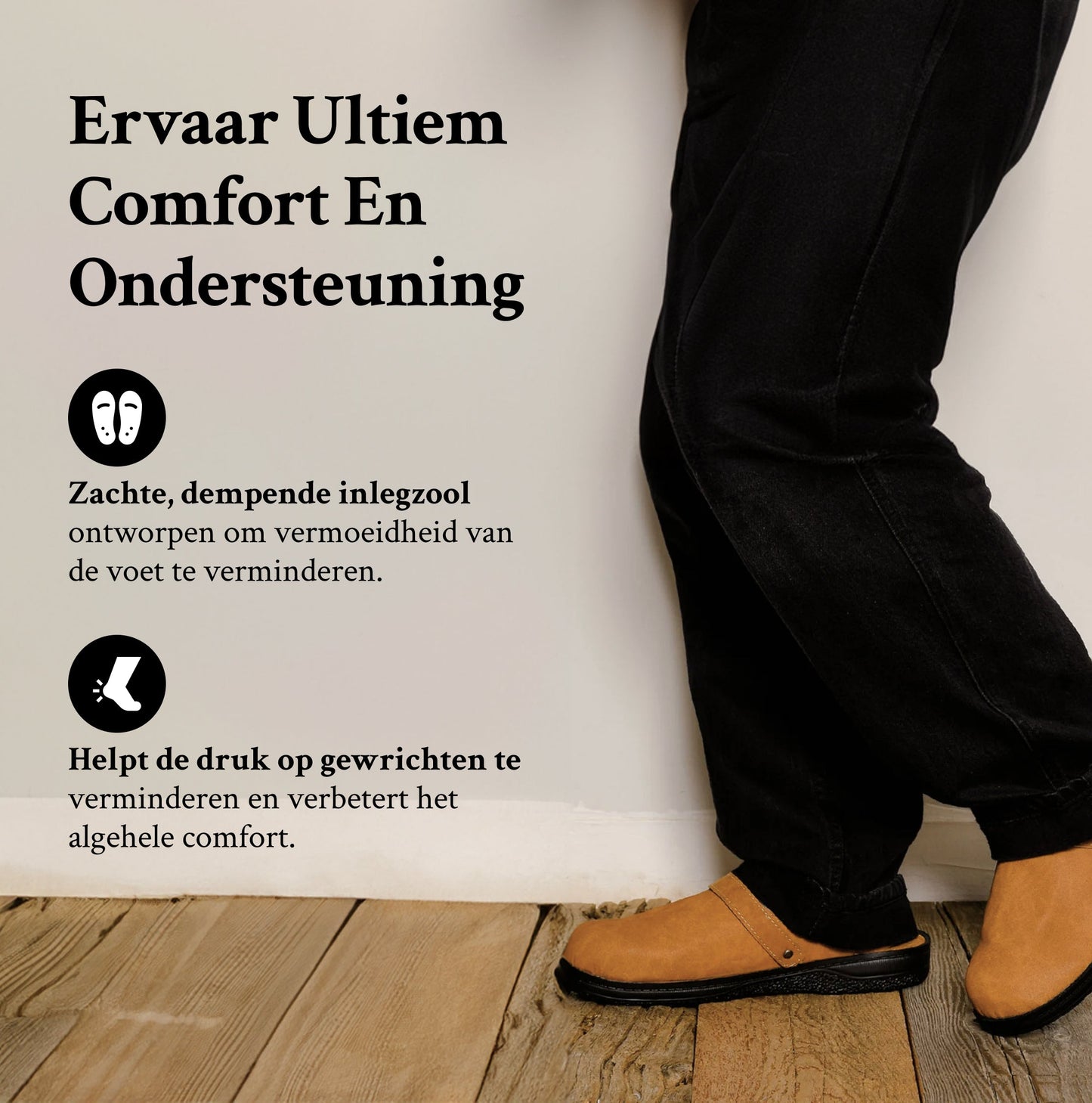 Stijlvolle Leren Herenpantoffels - Johan