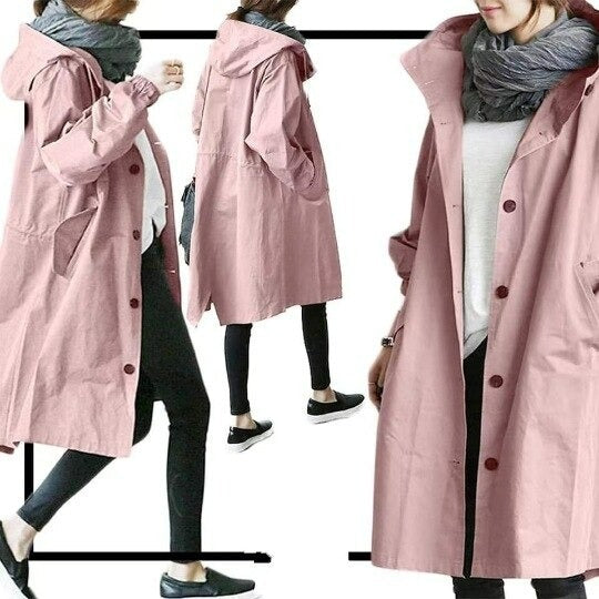 Nina | Stijlvolle waterdichte trenchcoat