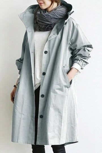 Nina | Stijlvolle waterdichte trenchcoat