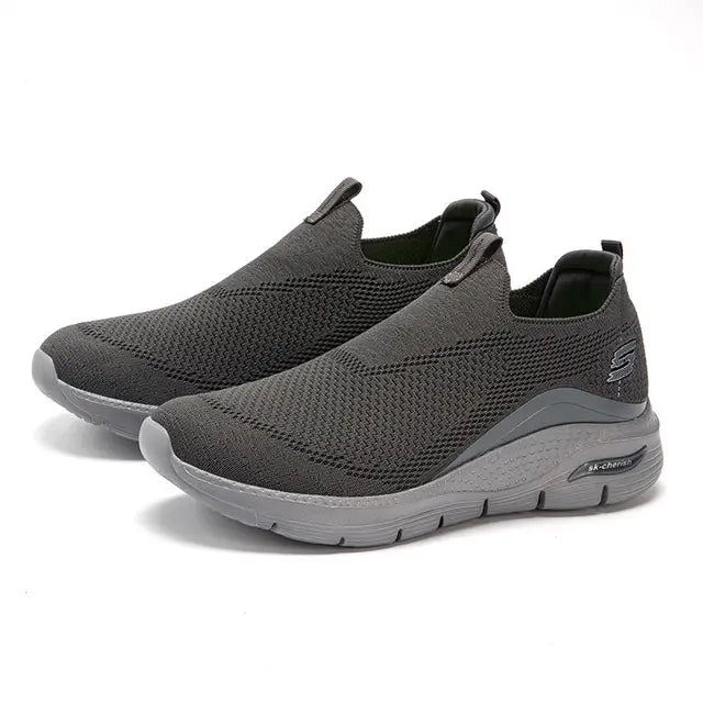Jasper | zwarte slip-on sneakers