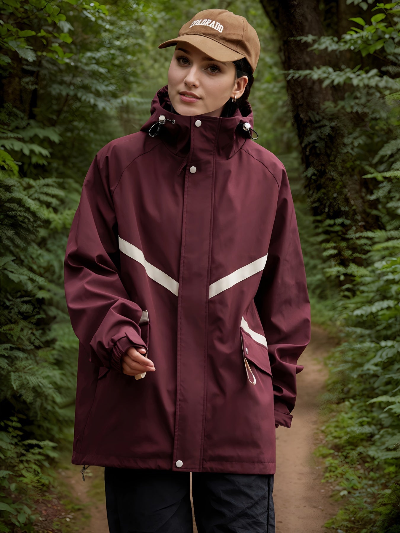 Waterdicht lichtgewicht windjack van premium katoenmix | Bescherming en stijl in één | Perfect voor herfst en winter afbeelding 4