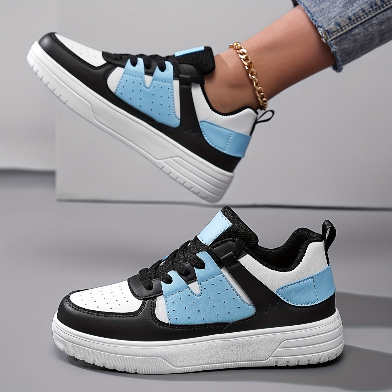 Stijlvolle casual damessneakers met comfortabele zool - perfect voor elke dag afbeelding 10