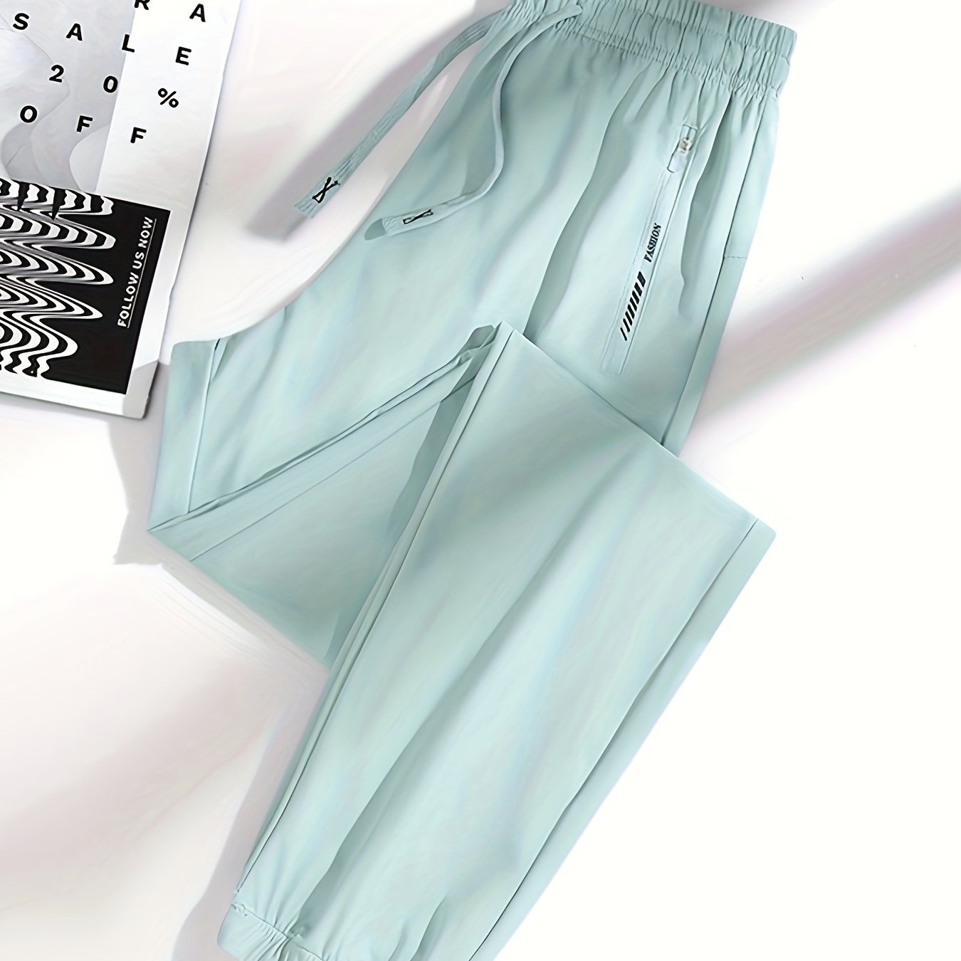 Comfortabele zomer joggers: lichtgewicht en ademend van premium katoenmix afbeelding 18
