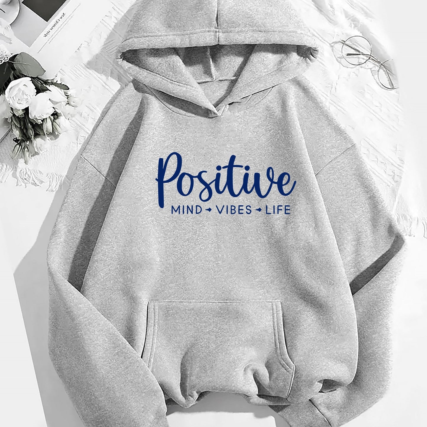 Modieuze Dames Hoodie van Premium Katoenmix | Trendy en Comfortabel! afbeelding 12