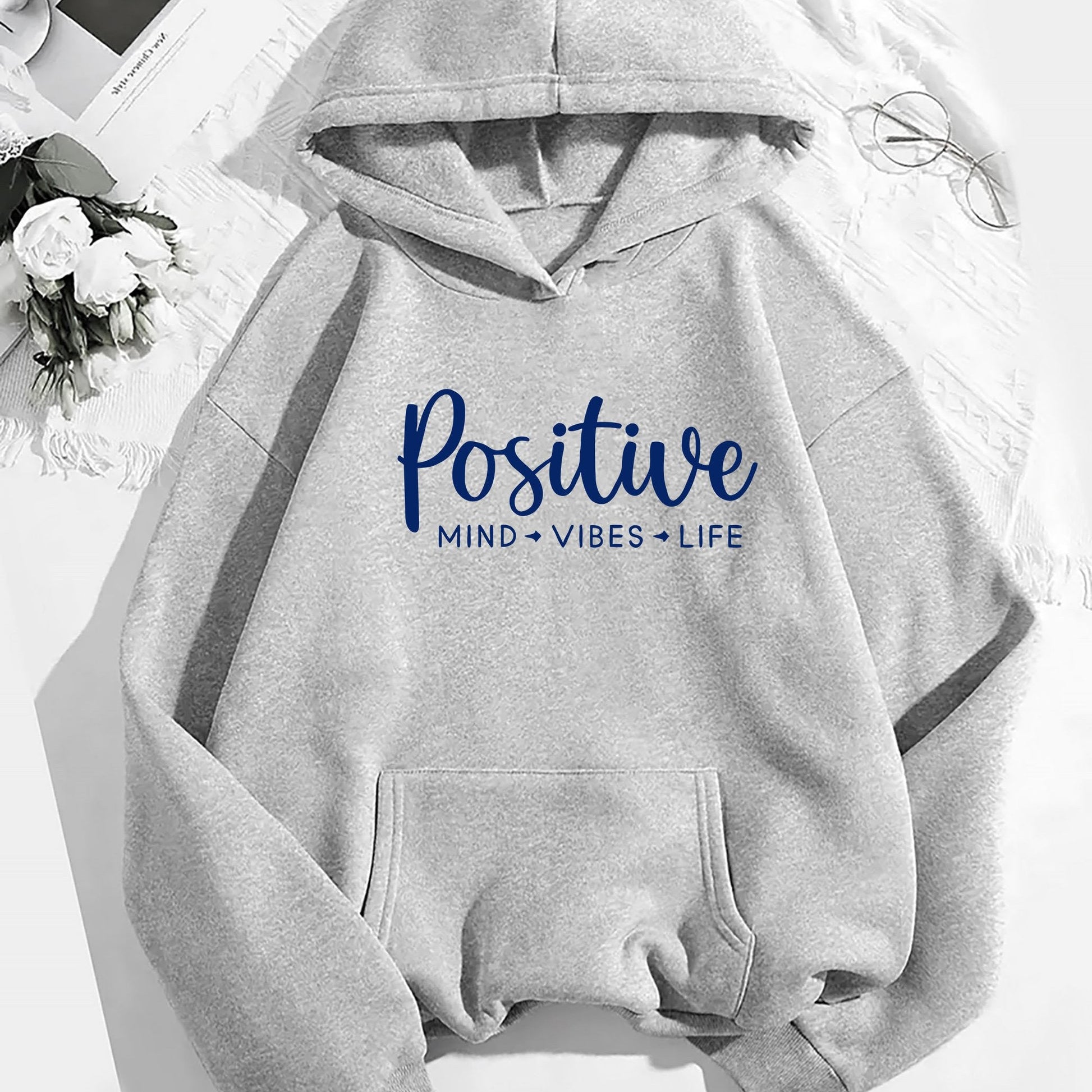 Modieuze Dames Hoodie van Premium Katoenmix | Trendy en Comfortabel! afbeelding 12