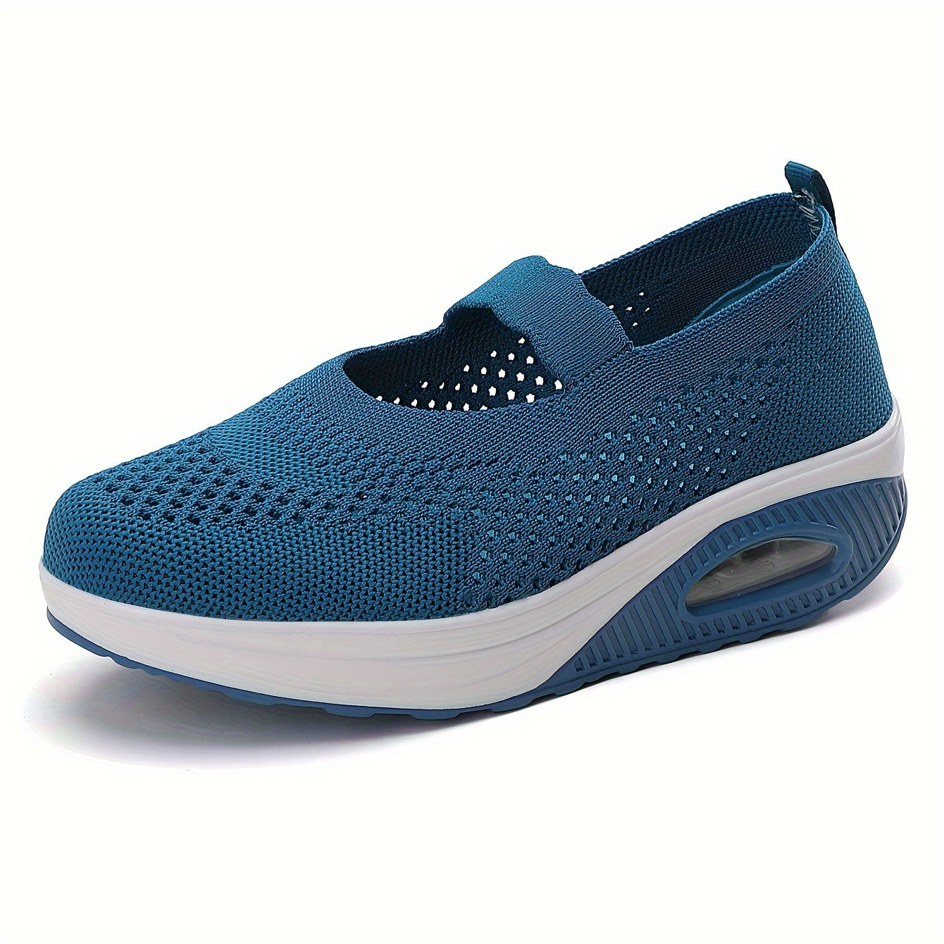 Ademende gebreide damessneakers afbeelding 12