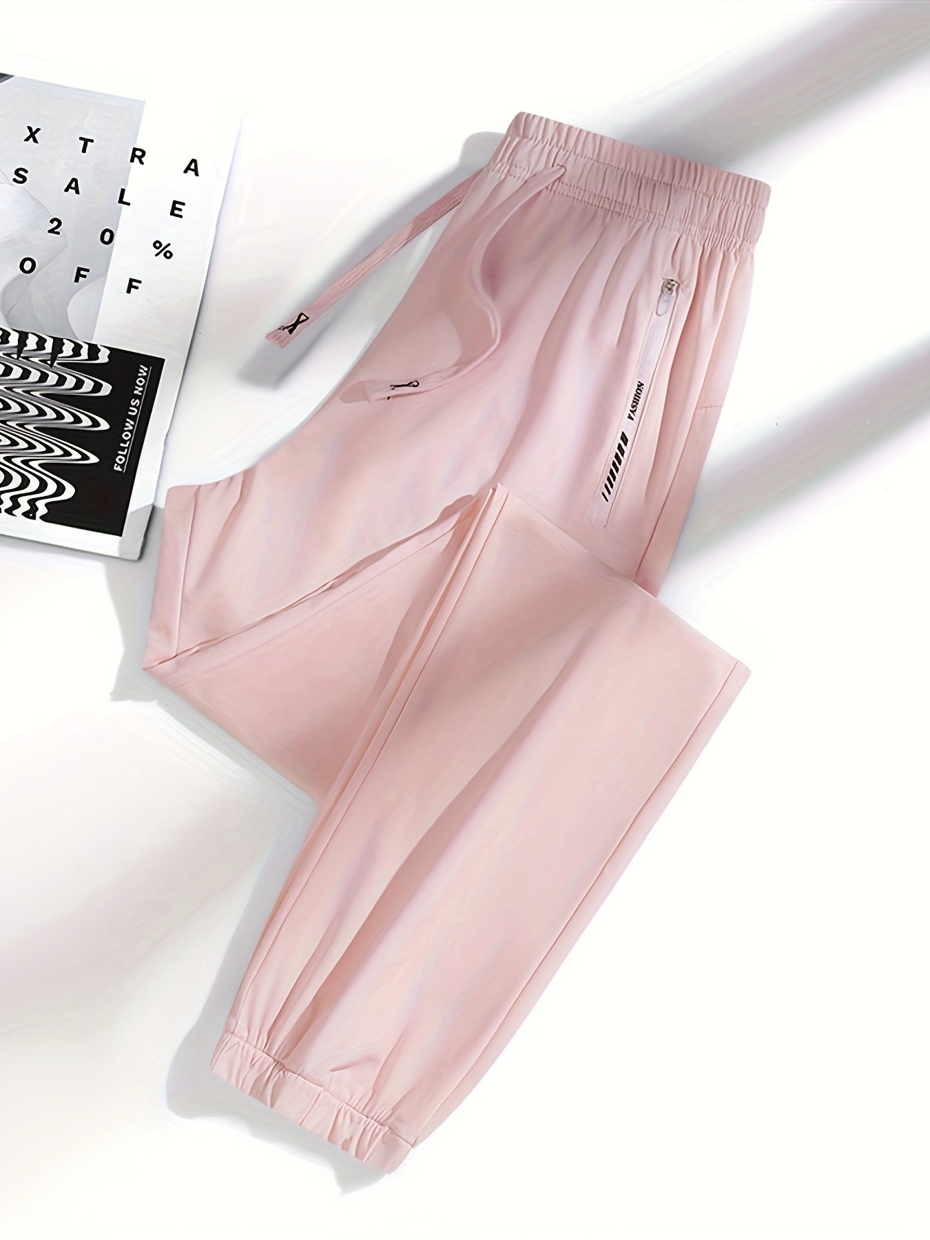 Comfortabele zomer joggers: lichtgewicht en ademend van premium katoenmix afbeelding 6
