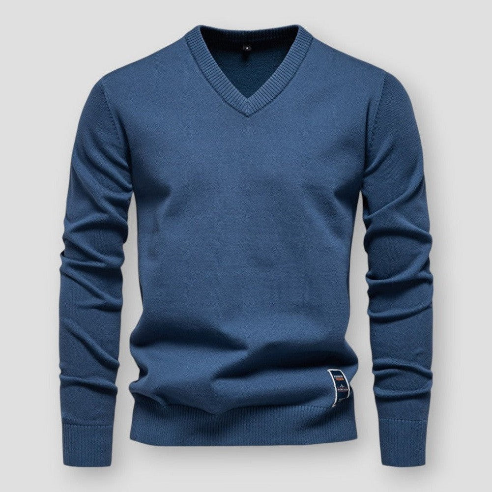 Luxe gebreide herentrui | Warme en zachte pasvorm | Perfect voor de herfst afbeelding 28