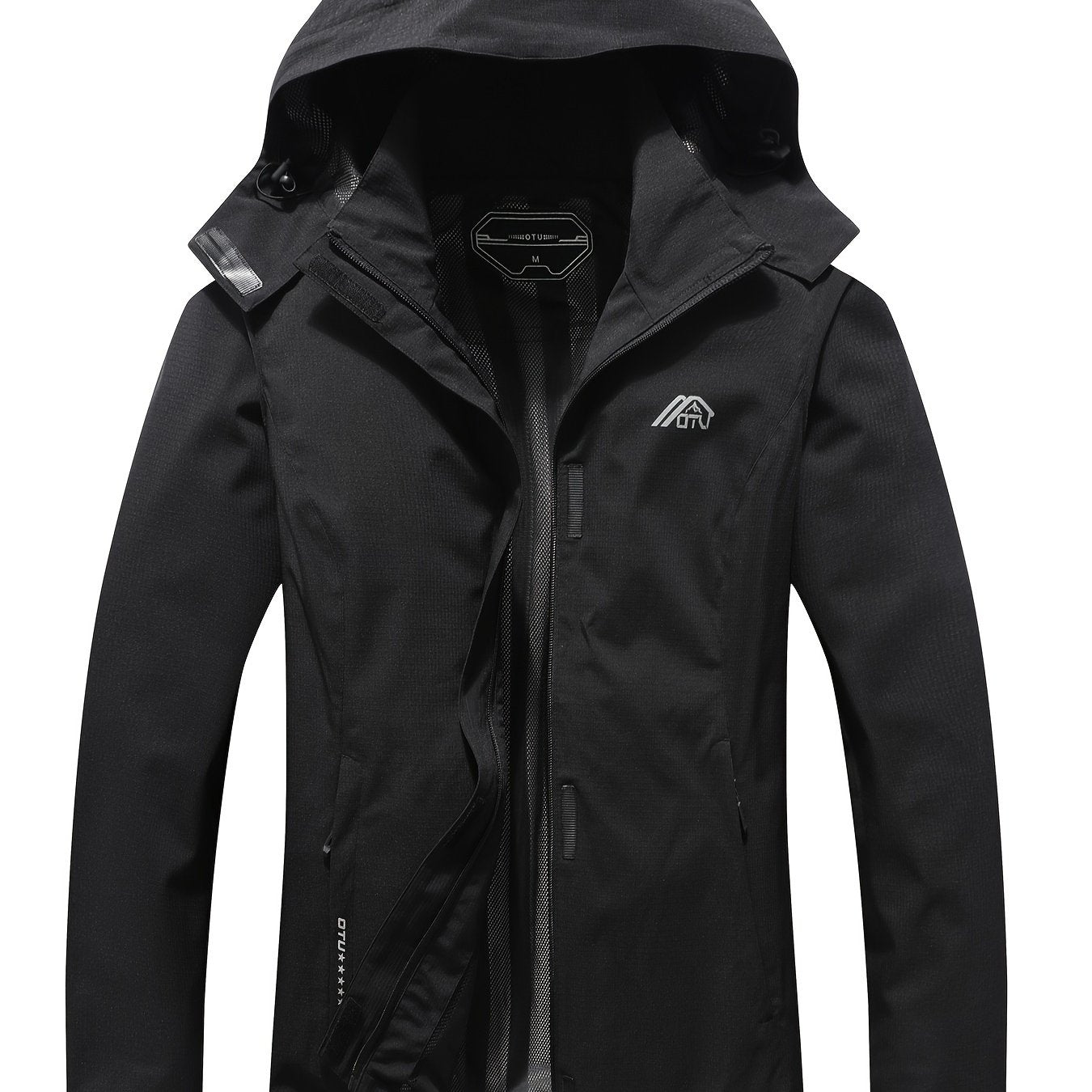 Waterdicht windjack met capuchon afbeelding 11