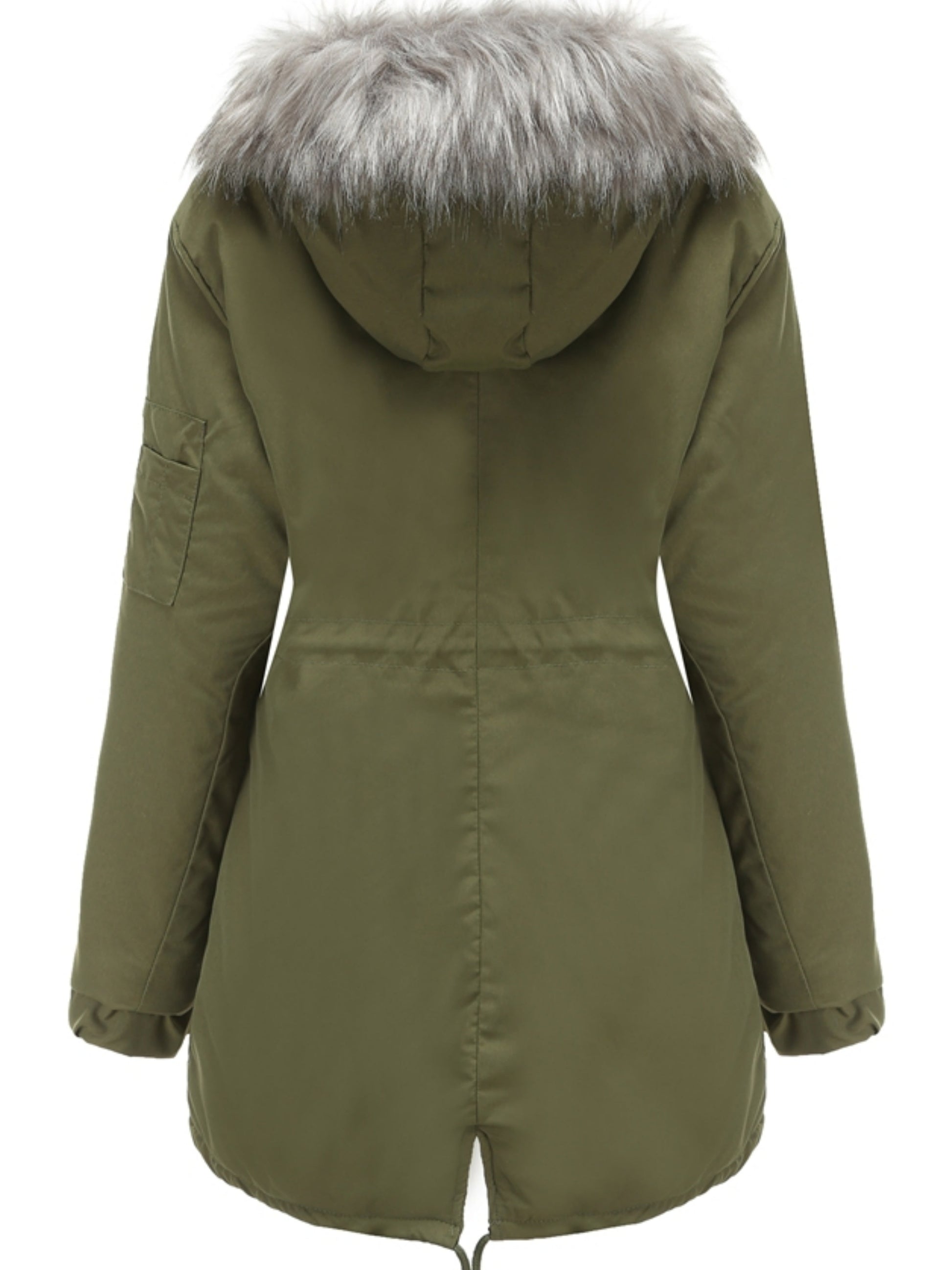 Stijlvolle heren parka jas - Warme katoenmix voor de herfst en winter afbeelding 6