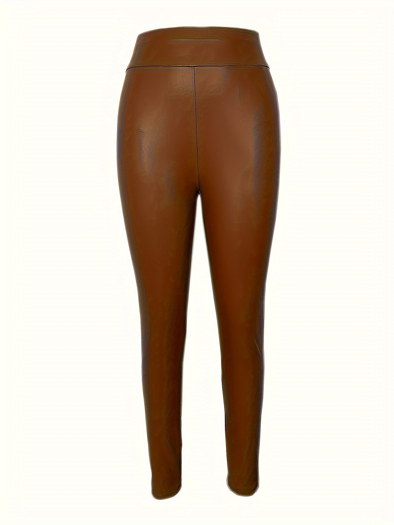 Stijlvolle PU Skinny Broek: Elegante Look & Optimaal Draagcomfort afbeelding 7