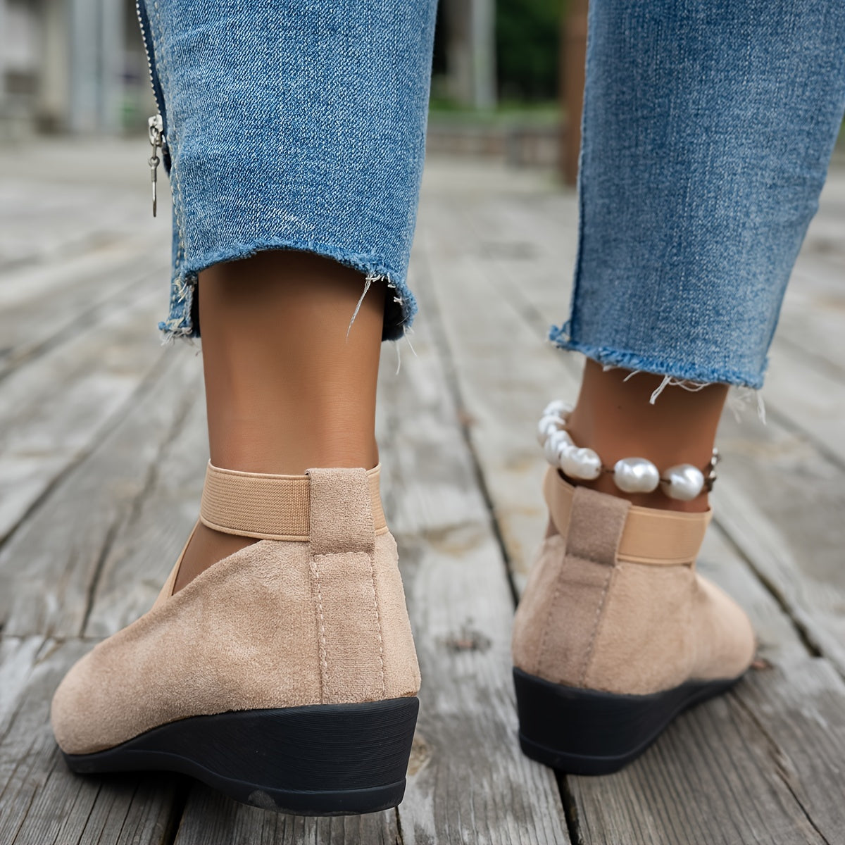 Stijlvolle en Comfortabele Fluwelen Dames Balletflats | Luxueus, Ademend en Lichtgewicht afbeelding 6