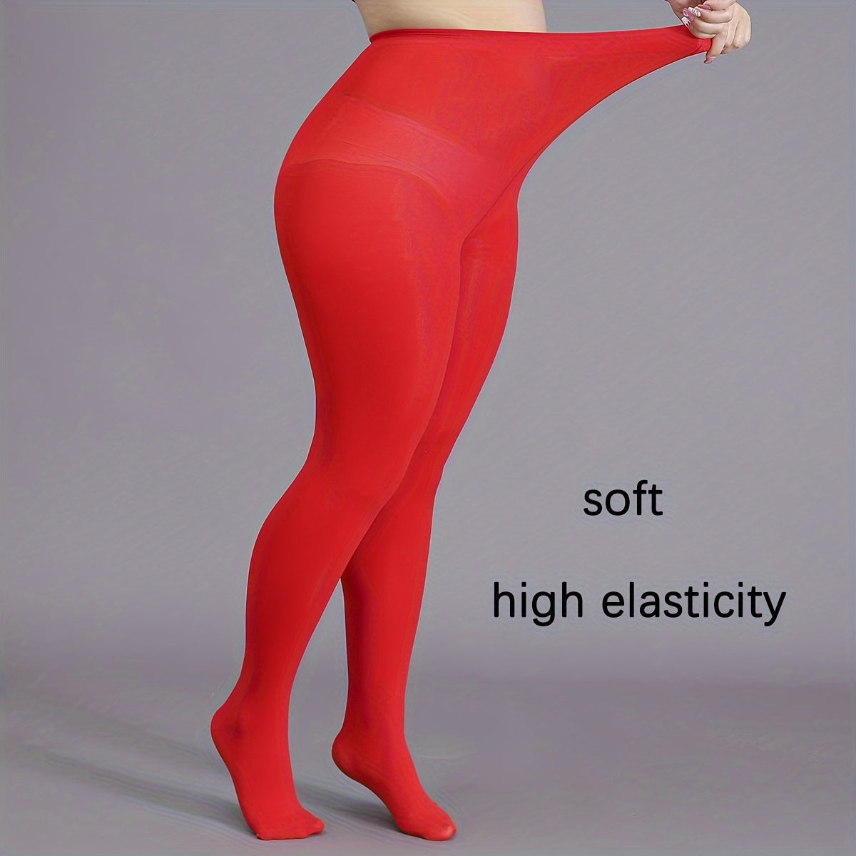 Comfortabele grote maten panty van Fleur: elastisch en zacht! Shop nu. afbeelding 9