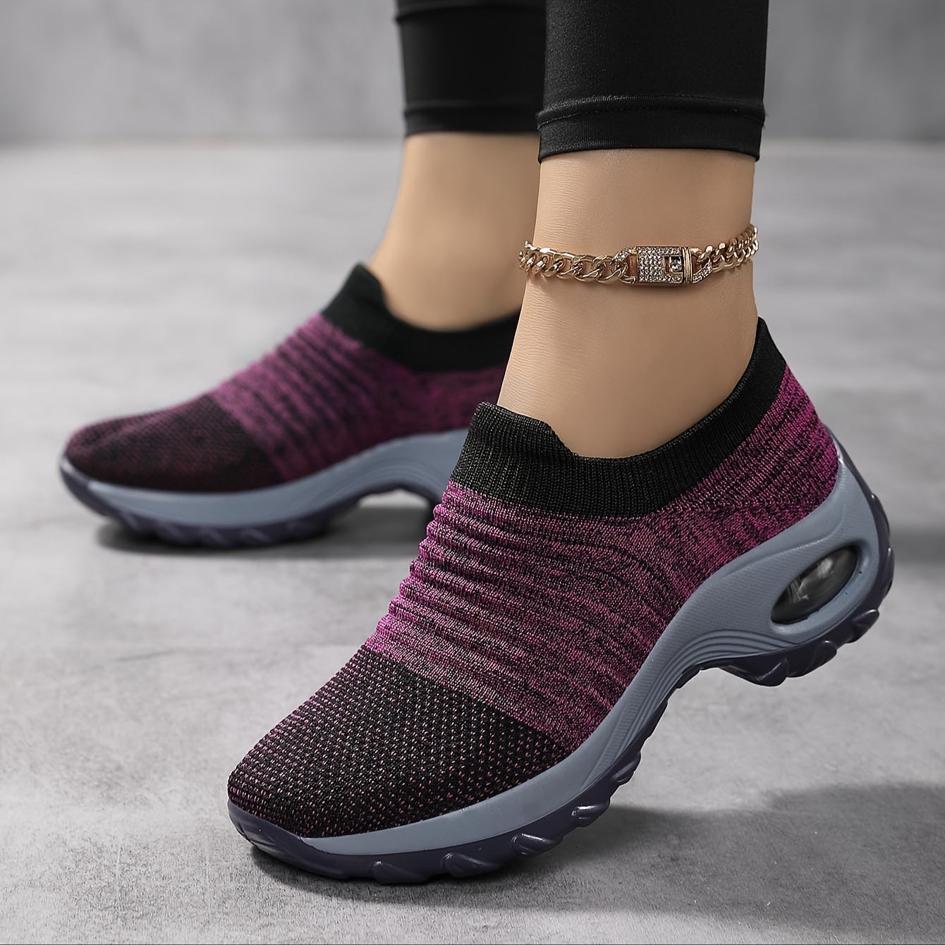 Stijlvolle en comfortabele dames platform sneakers | Luchtkussen zool | Lichtgewicht en duurzaam | Shop nu! afbeelding 6