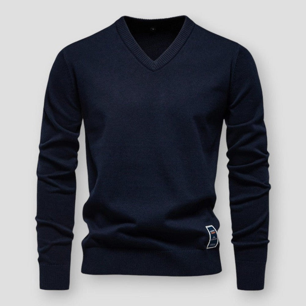 Luxe gebreide herentrui | Warme en zachte pasvorm | Perfect voor de herfst afbeelding 8