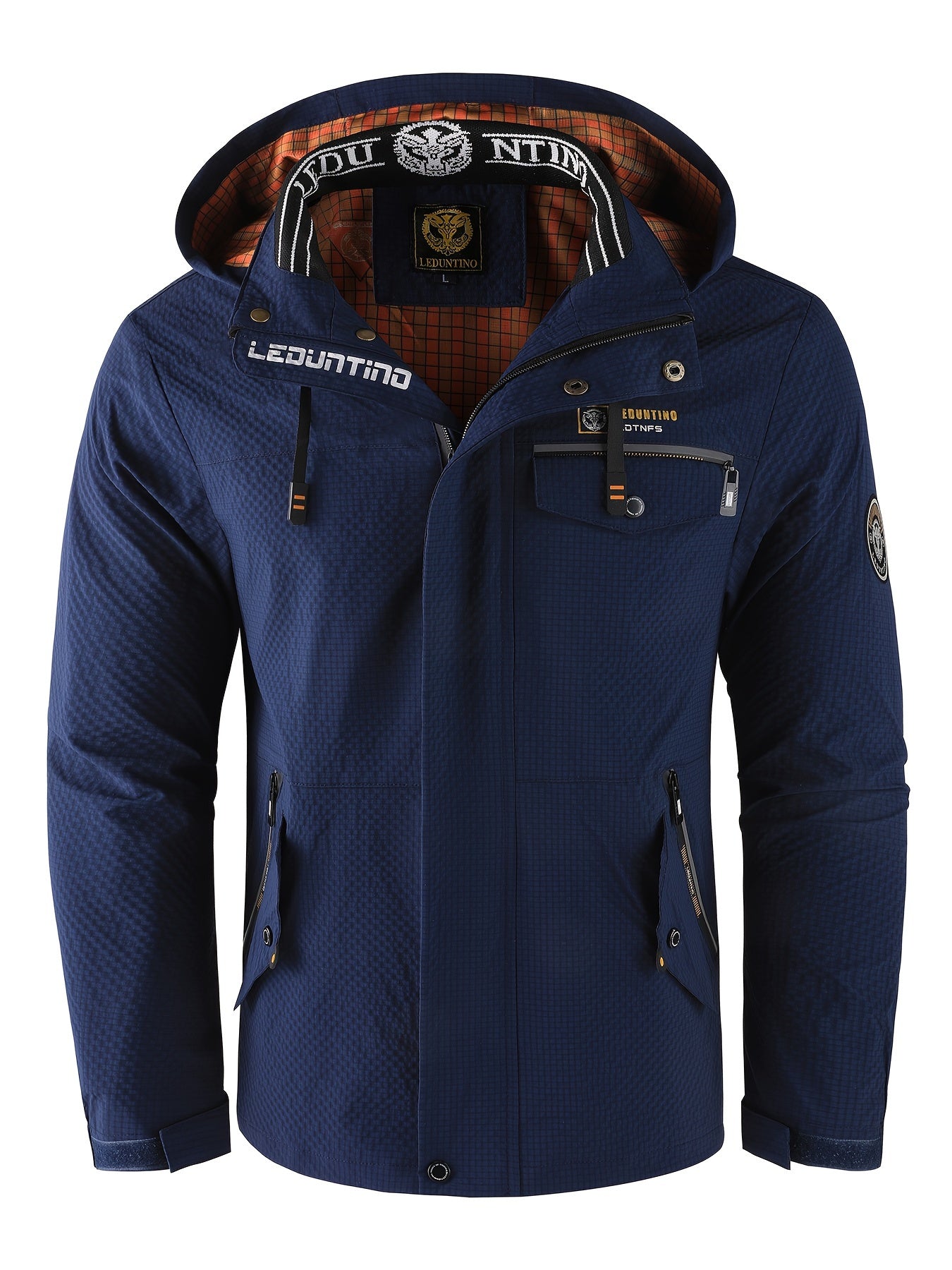 Waterdichte herenjas met capuchon