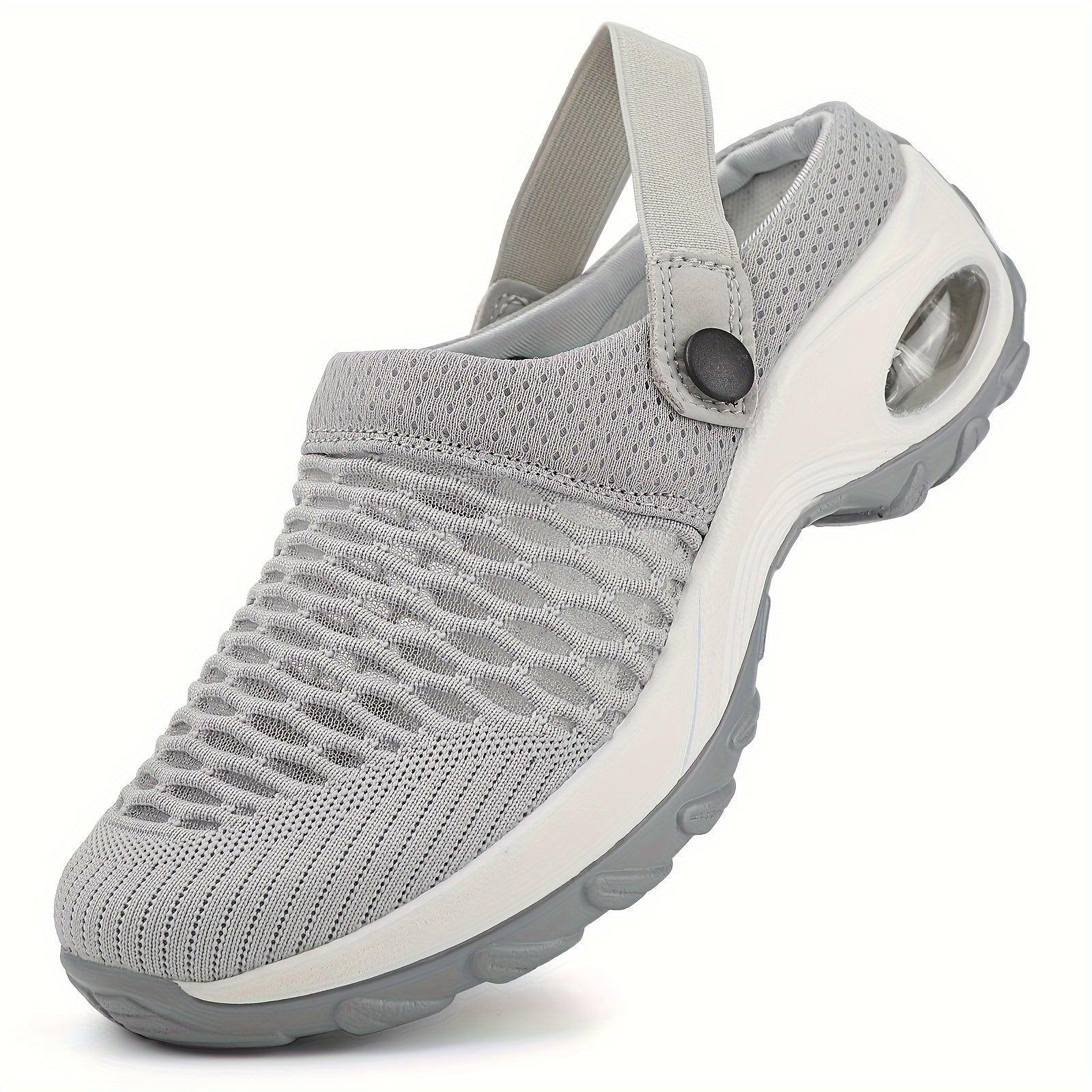 Ademende mesh slip-ons met dikke zool afbeelding 4