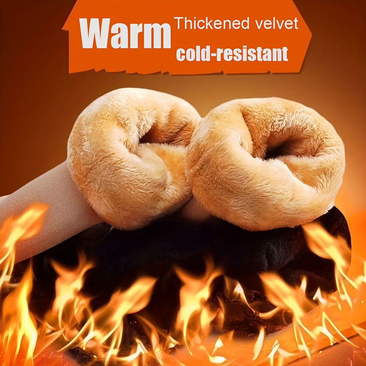 Warme Pluche Gevoerde Sneeuwsokken | Comfort en Warmte voor de Winter afbeelding 3