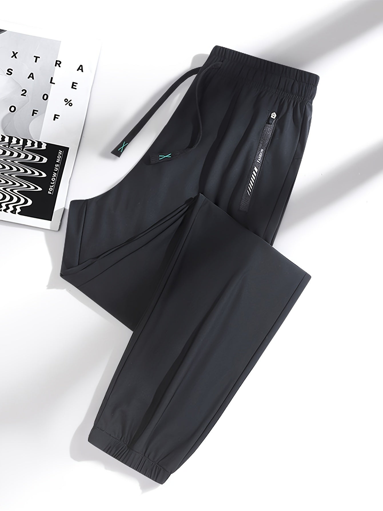 Comfortabele zomer joggers: lichtgewicht en ademend van premium katoenmix afbeelding 7