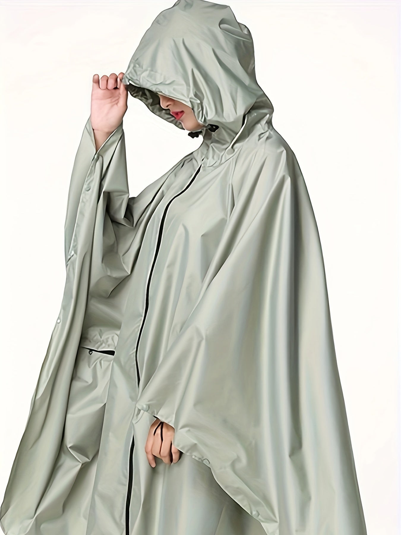 Stijlvolle waterdichte poncho van hoogwaardige katoenmix | Bescherming tegen alle seizoenen | Shop nu! afbeelding 9