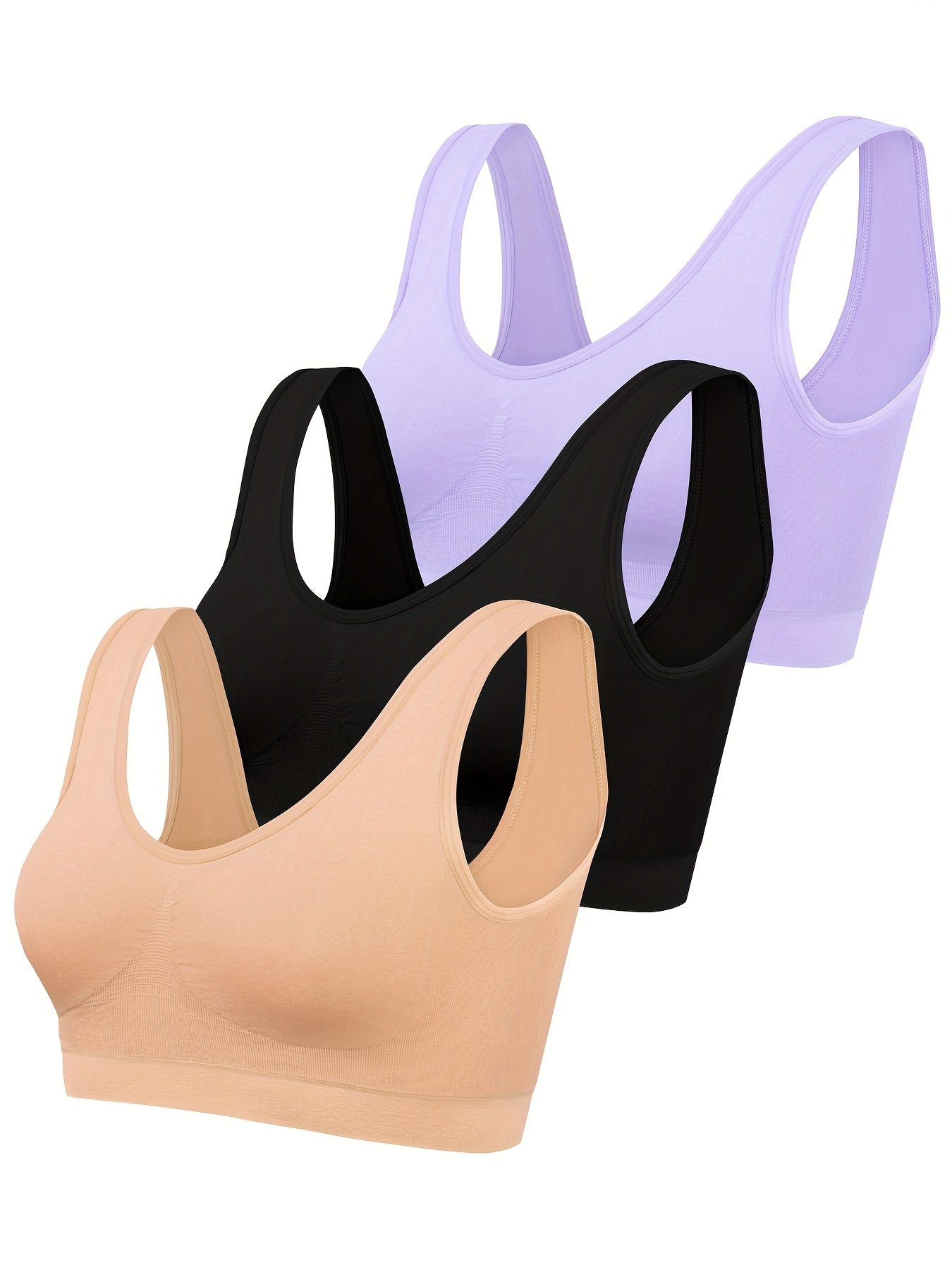 3-delige naadloze sportieve set: ultiem comfort voor workouts & ontspanning afbeelding 4