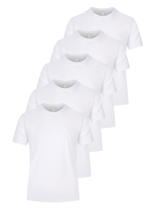 5-pack heren casual lichtgewicht T-shirts