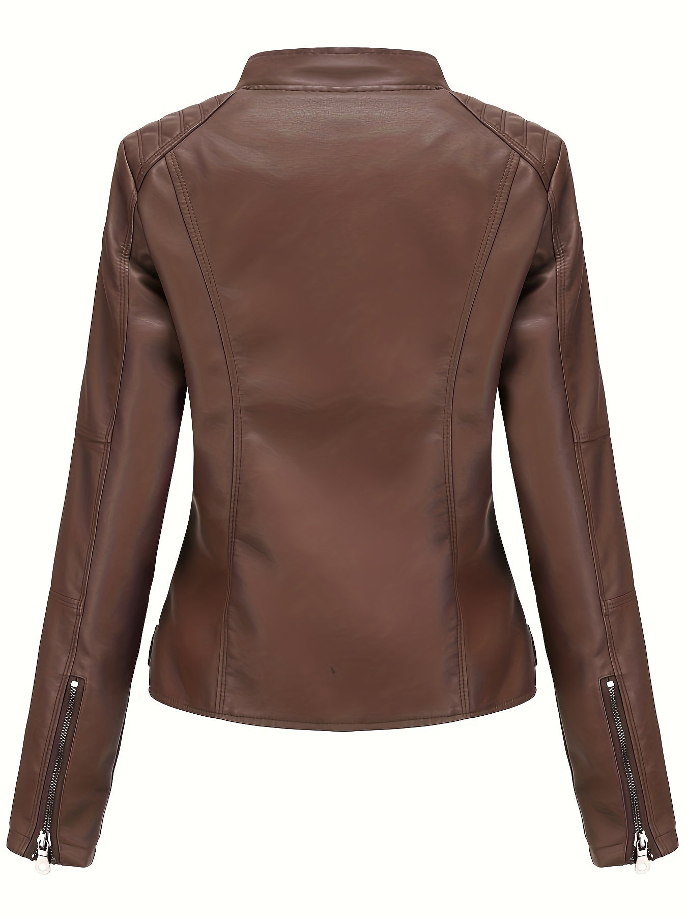 Stoer en stijlvol: Faux leren bikerjack voor heren – perfect voor de winter! afbeelding 9