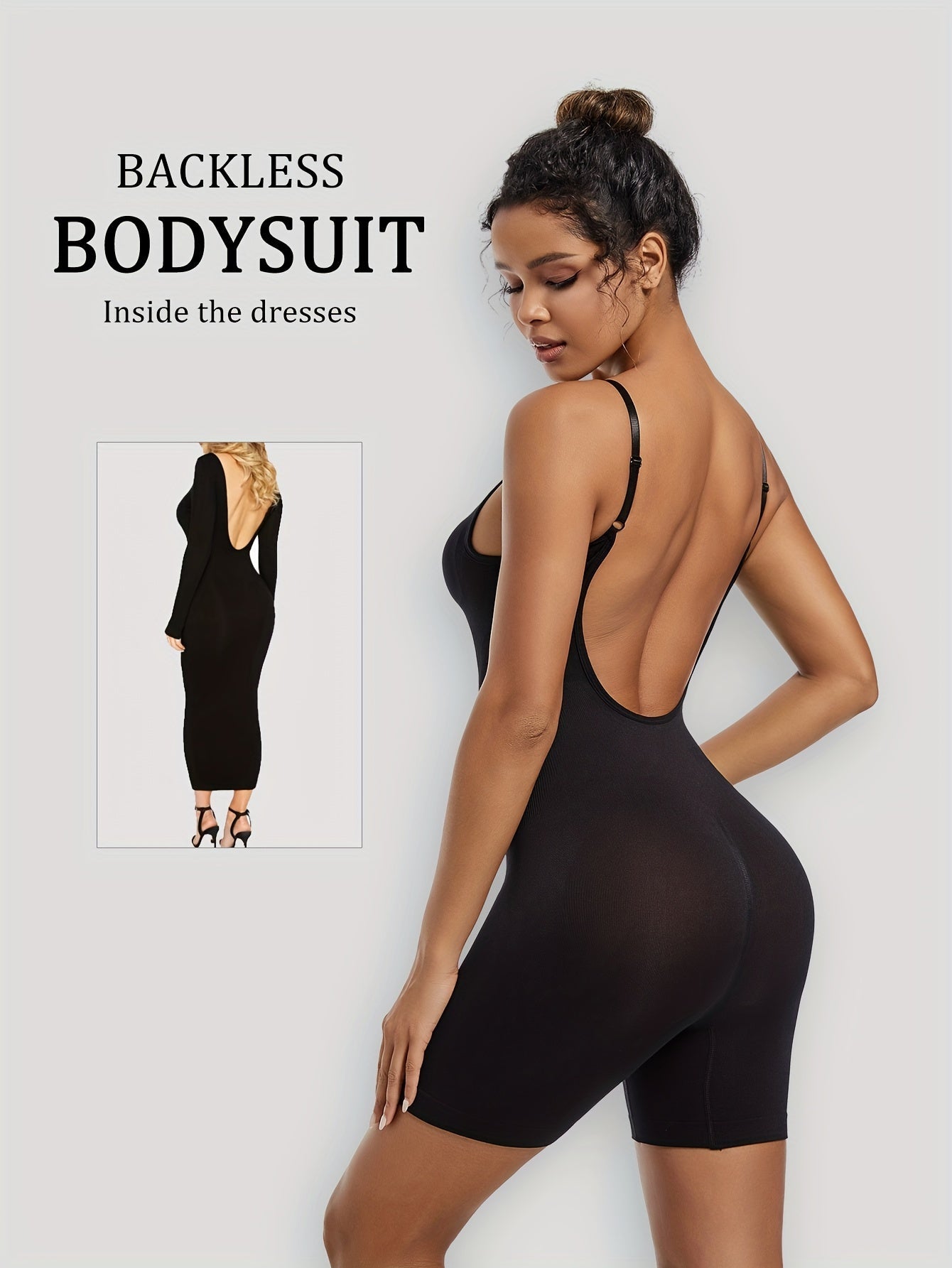 Sophie Naadloze Bodysuit: Comfortabele en Flatterende Figuuraccentuatie met Hoogwaardige Katoenmix afbeelding 3