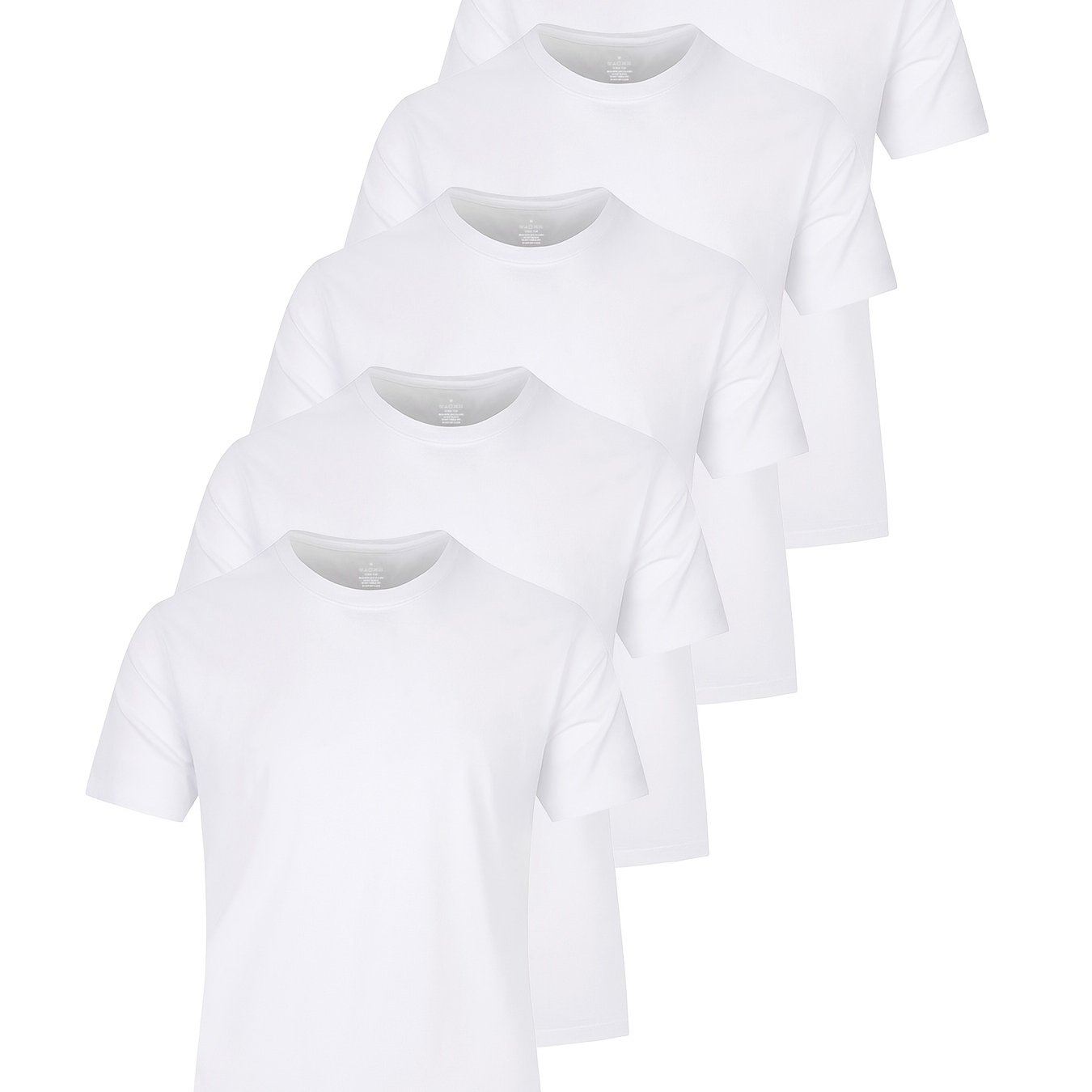5-pack heren casual lichtgewicht T-shirts