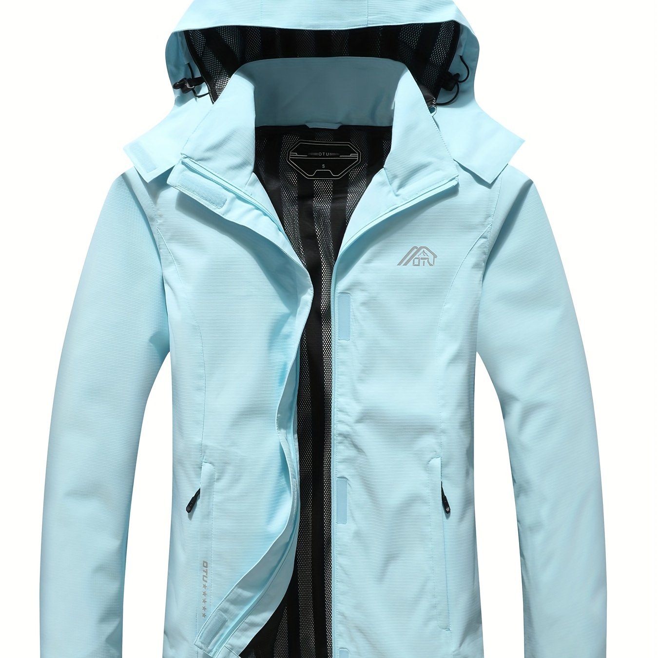 Waterdicht windjack met capuchon afbeelding 13