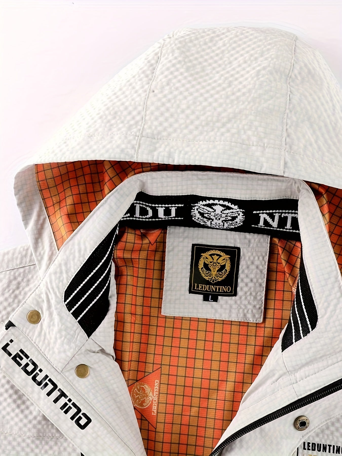 Waterdichte herenjas met capuchon