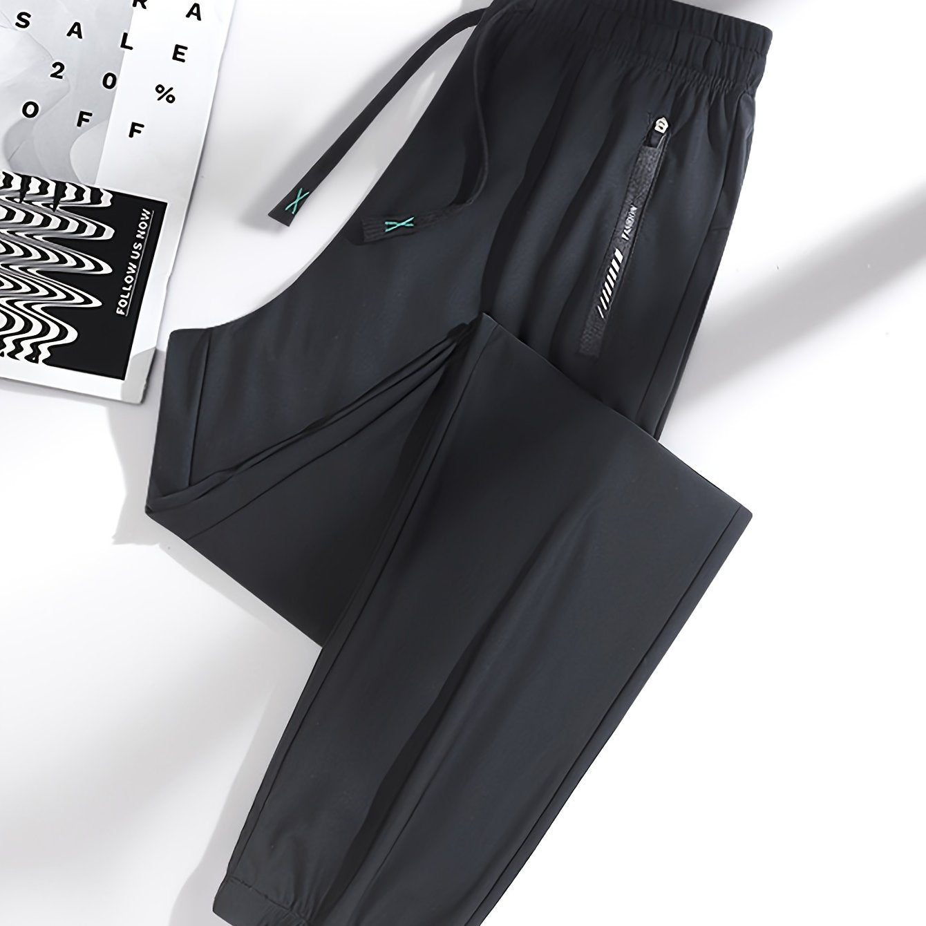 Comfortabele zomer joggers: lichtgewicht en ademend van premium katoenmix afbeelding 11