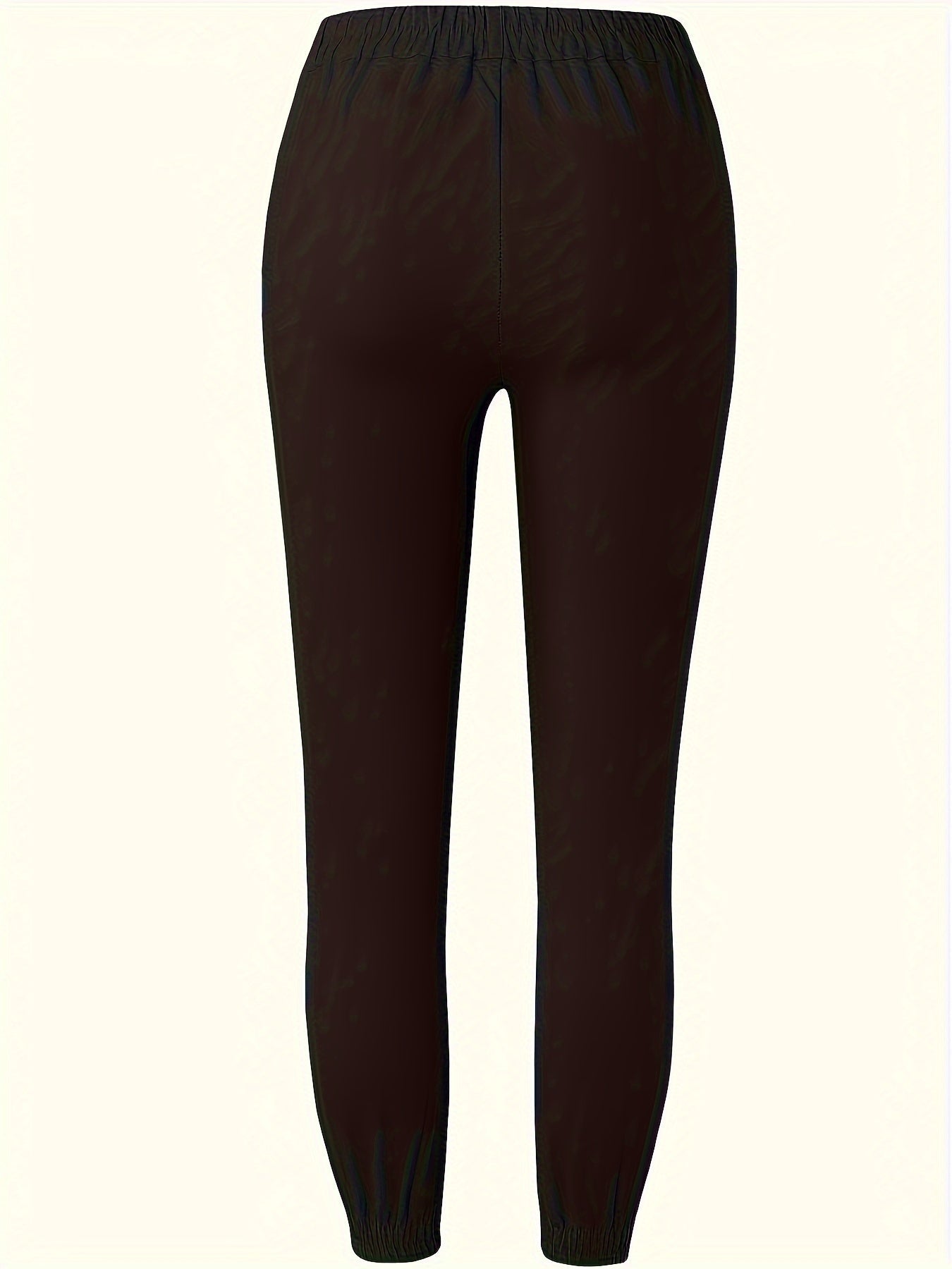 Elegante damesbroek met knoopdetail | Comfortabele katoenmix | Voor elke gelegenheid afbeelding 4